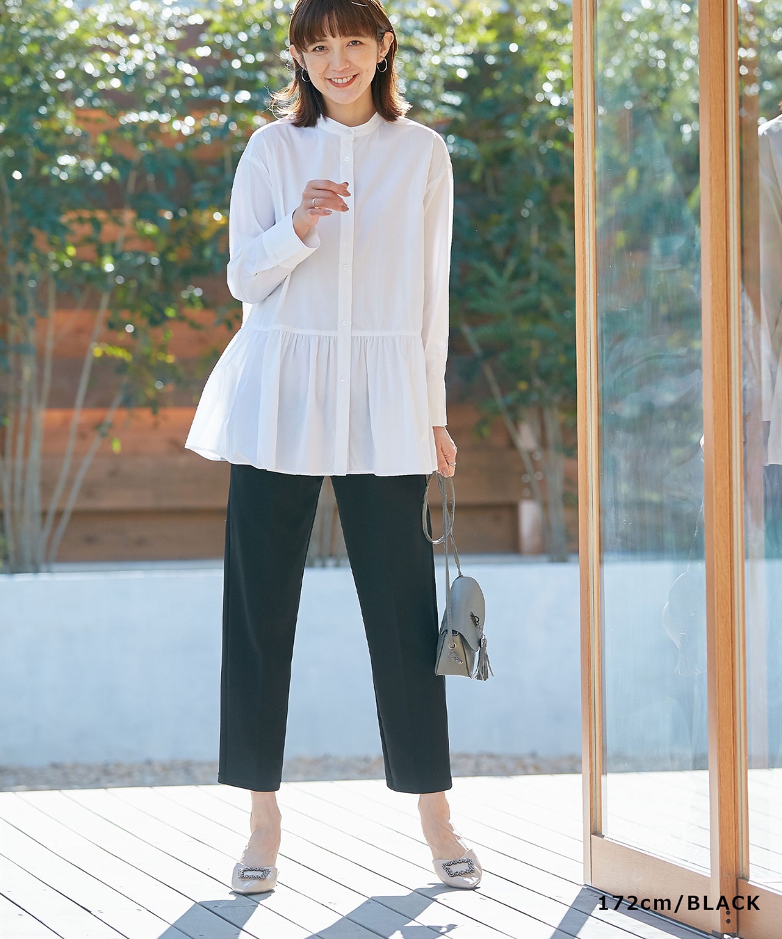 Rosemadame ハイストレッチ イージーケア テーパードパンツ（マタニティ/授乳服）妊婦服 産前・産後対応_sub_8