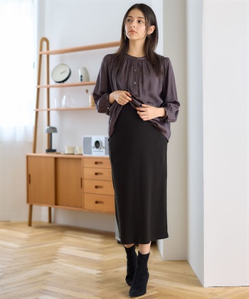 Rosemadame リブナロースカート（マタニティ~産後）妊婦服 産前・産後対応_subthumb_18