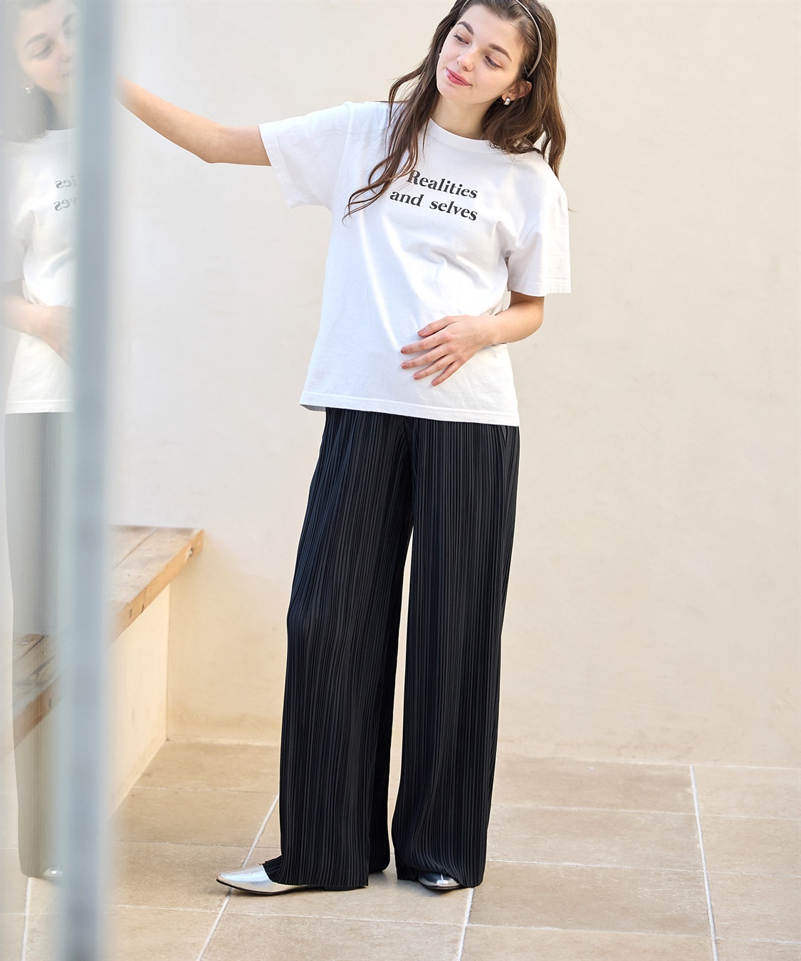 Rosemadame マイレングス プリーツマタニティパンツ（マタニティ/ 妊婦服）産前・産後対応_sub_11