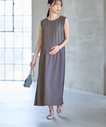 Rosemadame ニットジョーゼット ワンピース(マタニティ&授乳服）授乳口付き 授乳楽々 妊婦服 産前・産後対応_subthumb_13