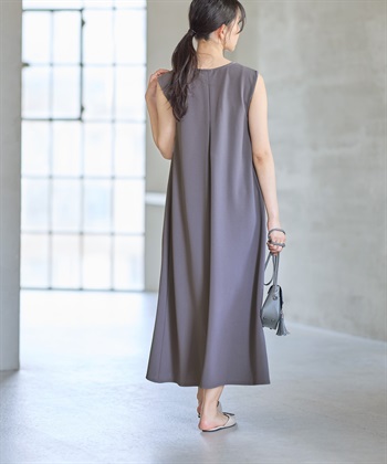 Rosemadame ニットジョーゼット ワンピース(マタニティ&授乳服）授乳口付き 授乳楽々 妊婦服 産前・産後対応_subthumb_14