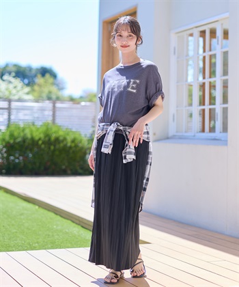 Rosemadame マイレングス プリーツマタニティスカート（マタニティ/ 妊婦服）産前・産後対応_subthumb_5