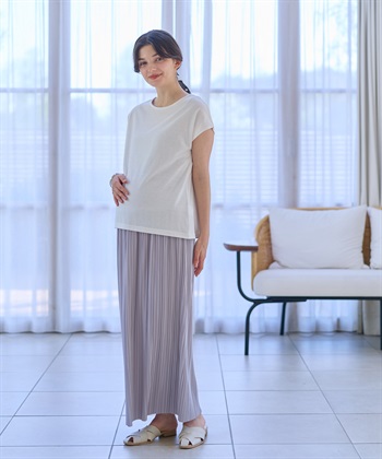 Rosemadame マイレングス プリーツマタニティスカート（マタニティ/ 妊婦服）産前・産後対応_subthumb_9