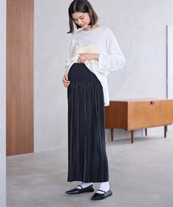 Rosemadame マイレングス プリーツマタニティスカート（マタニティ/ 妊婦服）産前・産後対応_subthumb_28