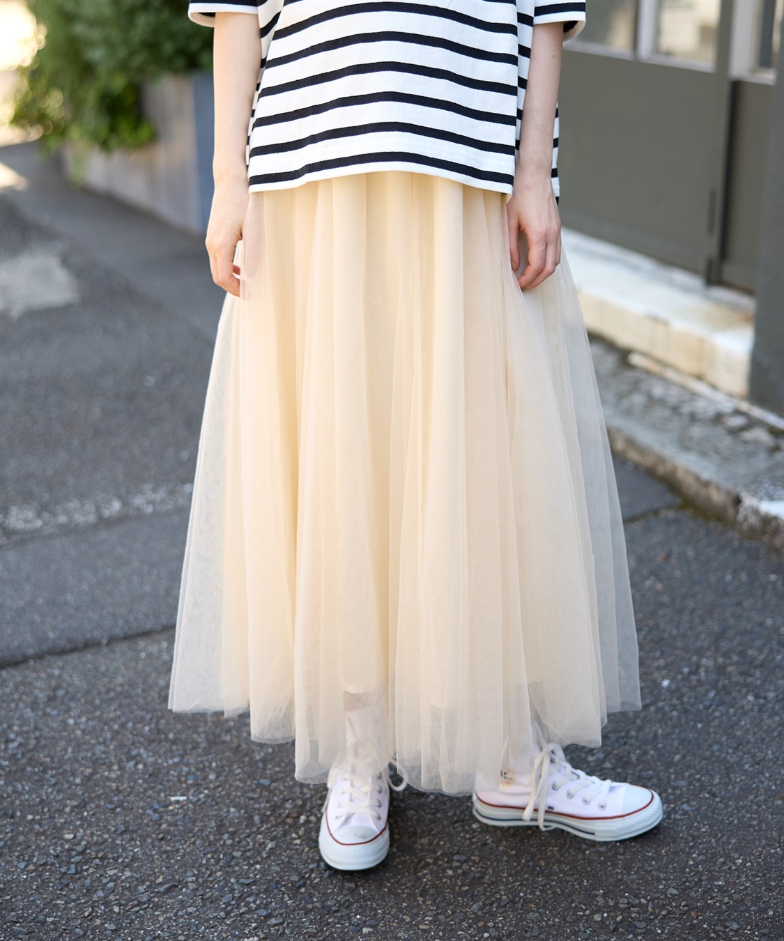 Rosemadame 無地・ドット ボリュームチュール　マタニティスカート（マタニティ/ 妊婦服）産前・産後対応_sub_15