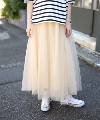 Rosemadame 無地・ドット ボリュームチュール　マタニティスカート（マタニティ/ 妊婦服）産前・産後対応_subthumb_15