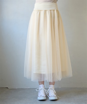 Rosemadame 無地・ドット ボリュームチュール　マタニティスカート（マタニティ/ 妊婦服）産前・産後対応_subthumb_21