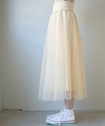 Rosemadame 無地・ドット ボリュームチュール　マタニティスカート（マタニティ/ 妊婦服）産前・産後対応_subthumb_23