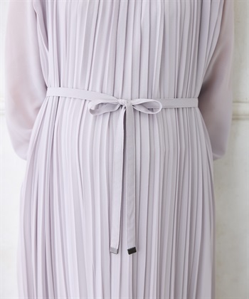 Rosemadame 梨地シフォンプリーツ オケージョンワンピース（マタニティ/授乳服）授乳口付き 授乳楽々 妊婦服 産前・産後対応_subthumb_23