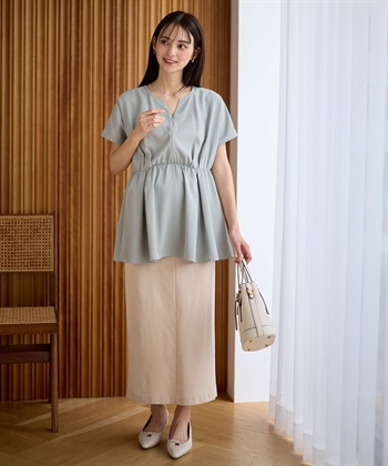 Rosemadame ツイルタイトめスカート（マタニティ～産後）妊婦服 産前・産後対応_subthumb_8