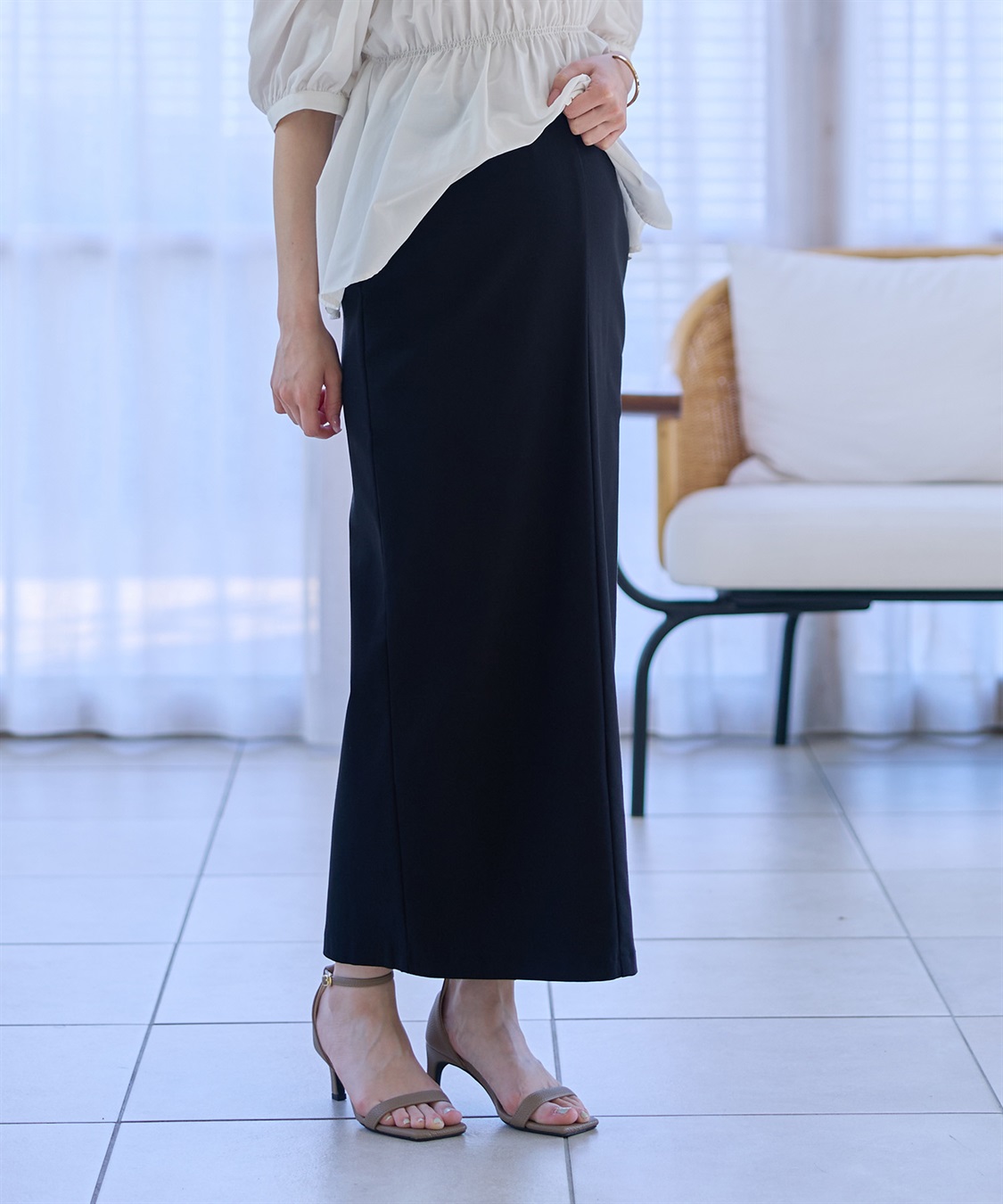 Rosemadame ツイルタイトめスカート（マタニティ～産後）妊婦服 産前・産後対応_sub_11