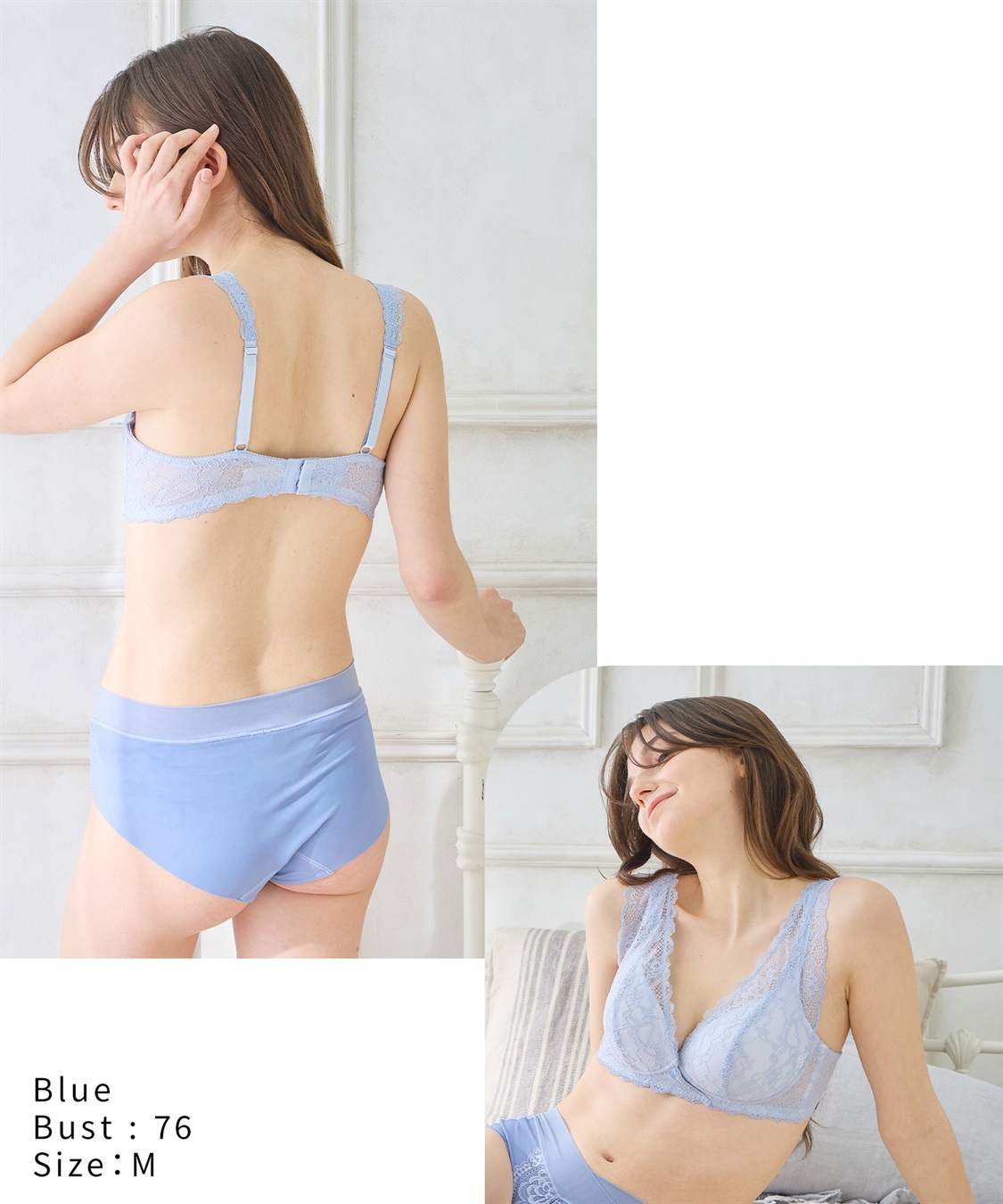 Rosemadame グラマー気持ちもあがる！かろやか総レース授乳ブラ/サイズ展開あり(マタニティブラジャー/ノンワイヤー/クロスオープン/ストレッチレース/ダブルショルダー/産前・産後対応）_sub_21