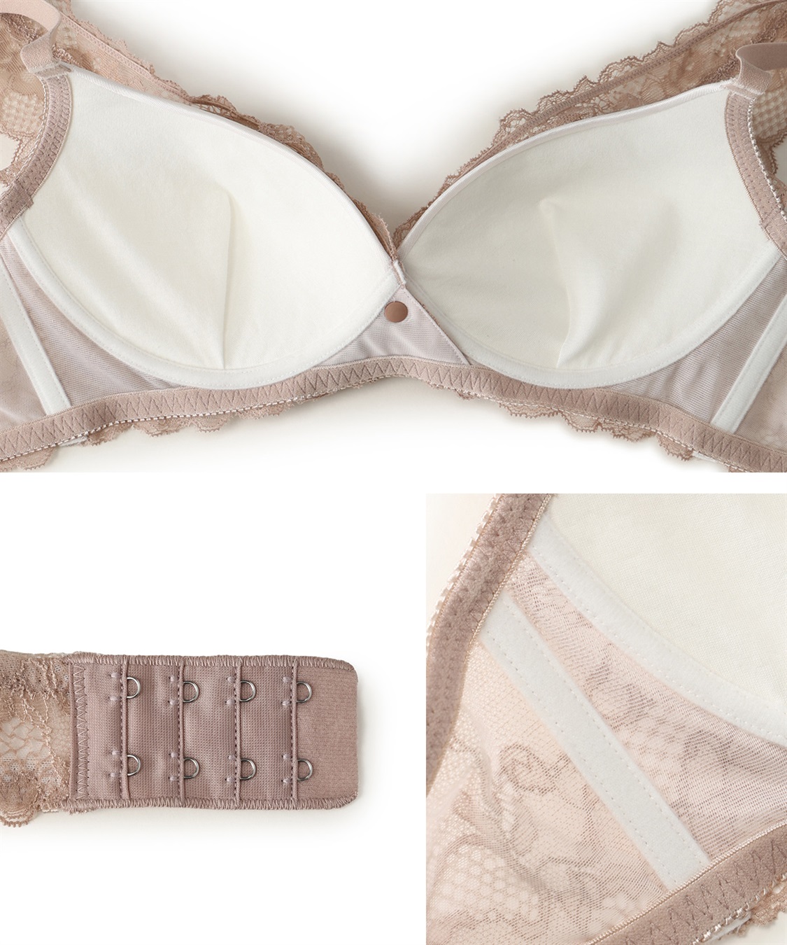 Rosemadame グラマー気持ちもあがる！かろやか総レース授乳ブラ/サイズ展開あり(マタニティブラジャー/ノンワイヤー/クロスオープン/ストレッチレース/ダブルショルダー/産前・産後対応）_sub_25