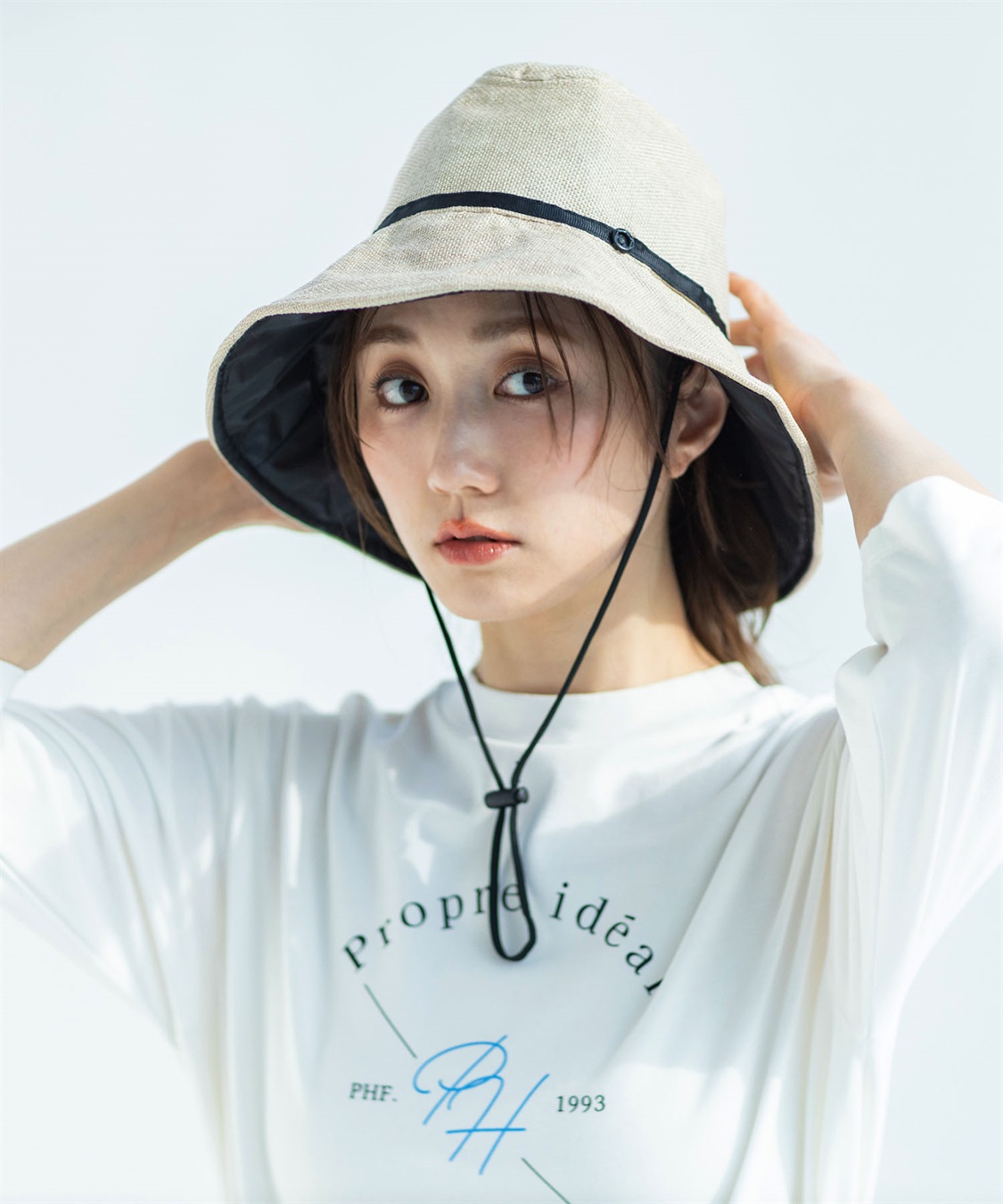 JOIN PARK 【Wpc.】UVカット接触冷感クロッシェハット【バケットハット 帽子 ハット つば部分 完全遮光100％＆完全UVカット100％生地 UPF50+ あご紐付き 日焼け対策 紫外線対策】_sub_5