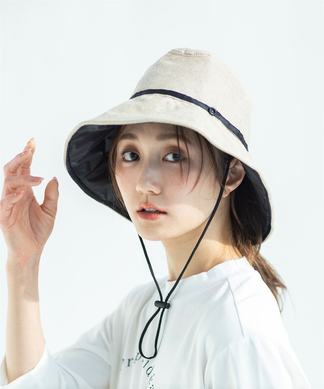 JOIN PARK 【Wpc.】UVカット接触冷感クロッシェハット【バケットハット 帽子 ハット つば部分 完全遮光100％＆完全UVカット100％生地 UPF50+ あご紐付き 日焼け対策 紫外線対策】_sub_6