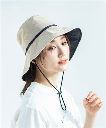 JOIN PARK 【Wpc.】UVカット接触冷感クロッシェハット【バケットハット 帽子 ハット つば部分 完全遮光100％＆完全UVカット100％生地 UPF50+ あご紐付き 日焼け対策 紫外線対策】_subthumb_8