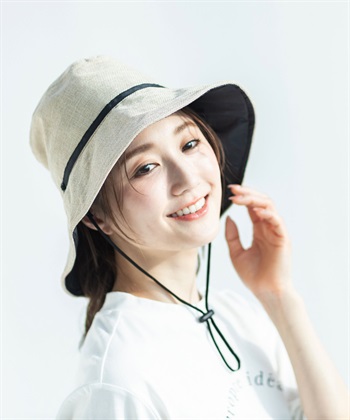 JOIN PARK 【Wpc.】UVカット接触冷感クロッシェハット【バケットハット 帽子 ハット つば部分 完全遮光100％＆完全UVカット100％生地 UPF50+ あご紐付き 日焼け対策 紫外線対策】_subthumb_9