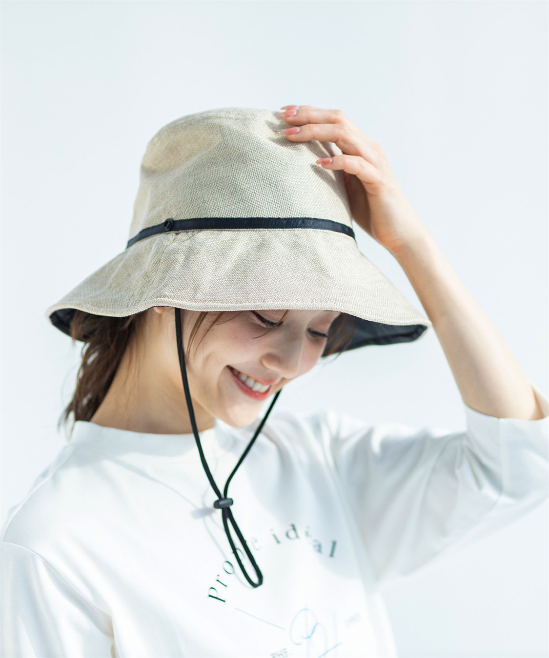 JOIN PARK 【Wpc.】UVカット接触冷感クロッシェハット【バケットハット 帽子 ハット つば部分 完全遮光100％＆完全UVカット100％生地 UPF50+ あご紐付き 日焼け対策 紫外線対策】_sub_10