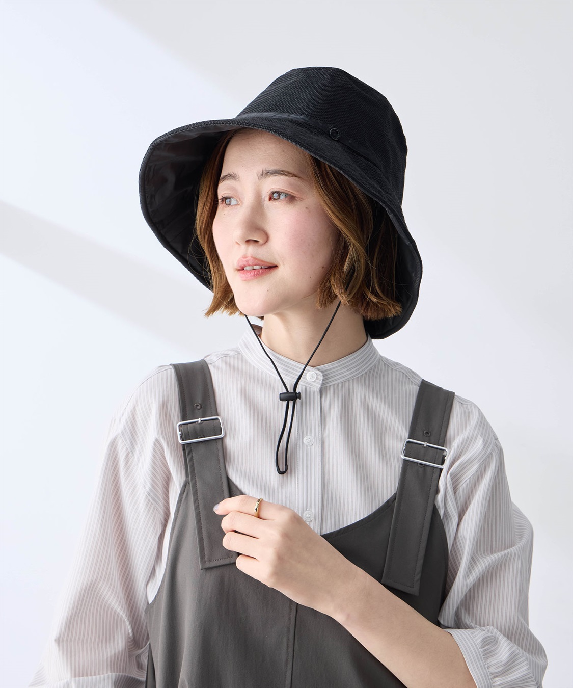 JOIN PARK 【Wpc.】UVカット接触冷感クロッシェハット【バケットハット 帽子 ハット つば部分 完全遮光100％＆完全UVカット100％生地 UPF50+ あご紐付き 日焼け対策 紫外線対策】_sub_11