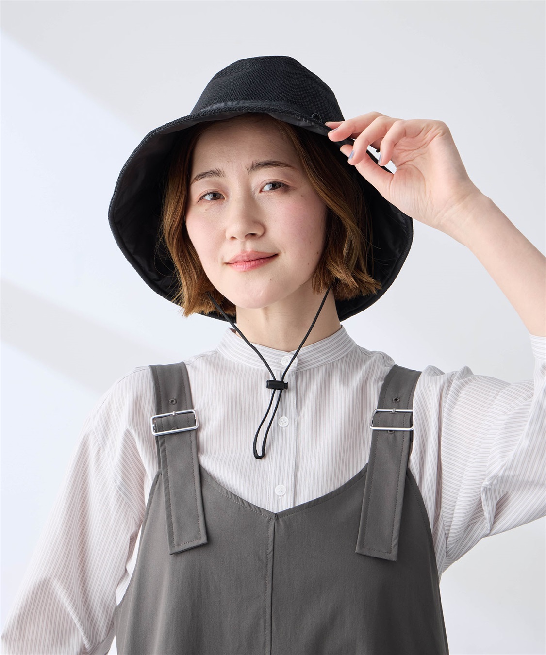JOIN PARK 【Wpc.】UVカット接触冷感クロッシェハット【バケットハット 帽子 ハット つば部分 完全遮光100％＆完全UVカット100％生地 UPF50+ あご紐付き 日焼け対策 紫外線対策】_sub_12