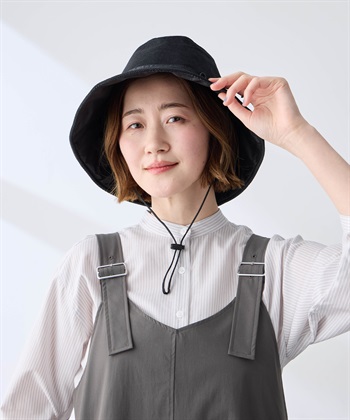 JOIN PARK 【Wpc.】UVカット接触冷感クロッシェハット【バケットハット 帽子 ハット つば部分 完全遮光100％＆完全UVカット100％生地 UPF50+ あご紐付き 日焼け対策 紫外線対策】_subthumb_12