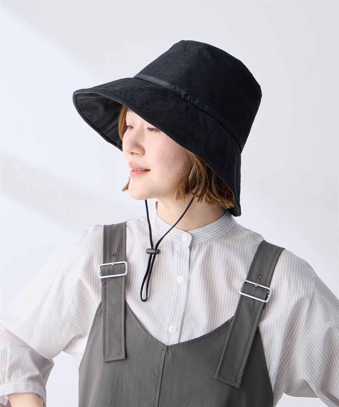 JOIN PARK 【Wpc.】UVカット接触冷感クロッシェハット【バケットハット 帽子 ハット つば部分 完全遮光100％＆完全UVカット100％生地 UPF50+ あご紐付き 日焼け対策 紫外線対策】_sub_14