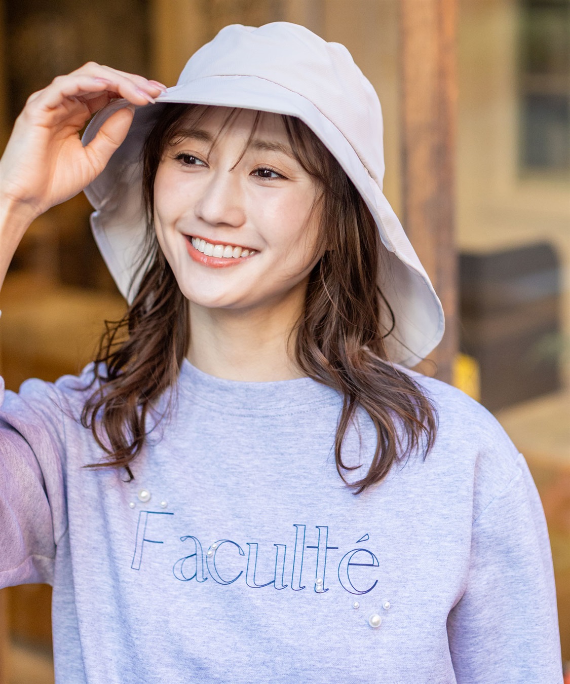 JOIN PARK 【Wpc.】UVカット接触冷感コンパクトエアリーハット【超軽量55g 帽子 ハット つば部分 完全遮光100％＆完全UVカット100％生地 UPF50+ あご紐付き 調整可能 日焼け対策 紫外線対策】_sub_3