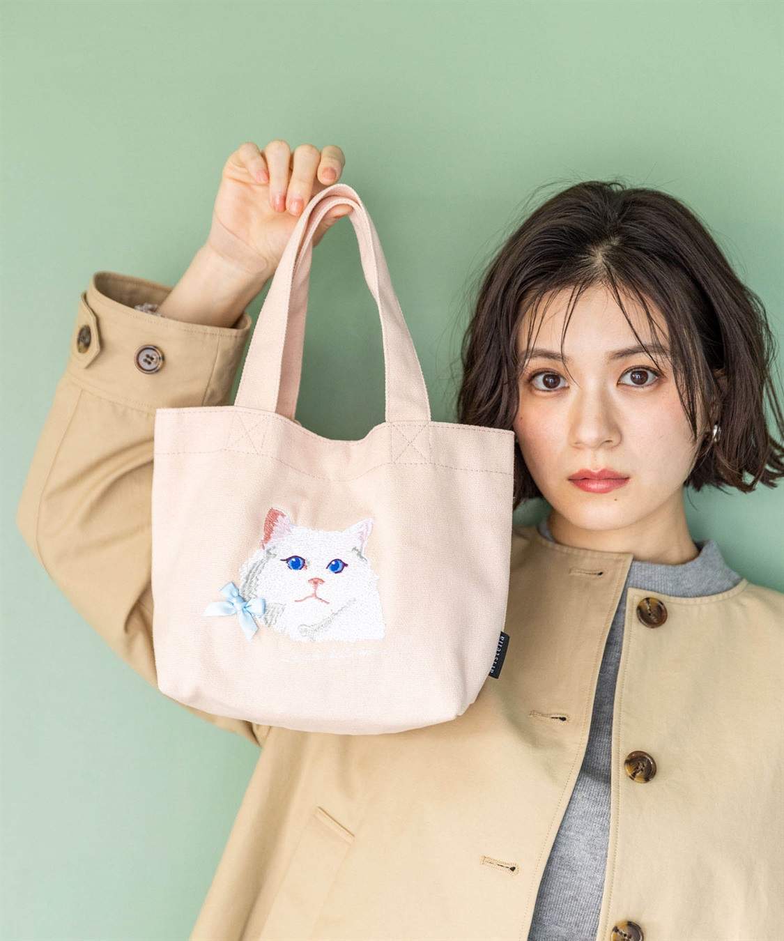 JOIN PARK アトリエ・ポピン猫ミニトートバッグ_sub_15