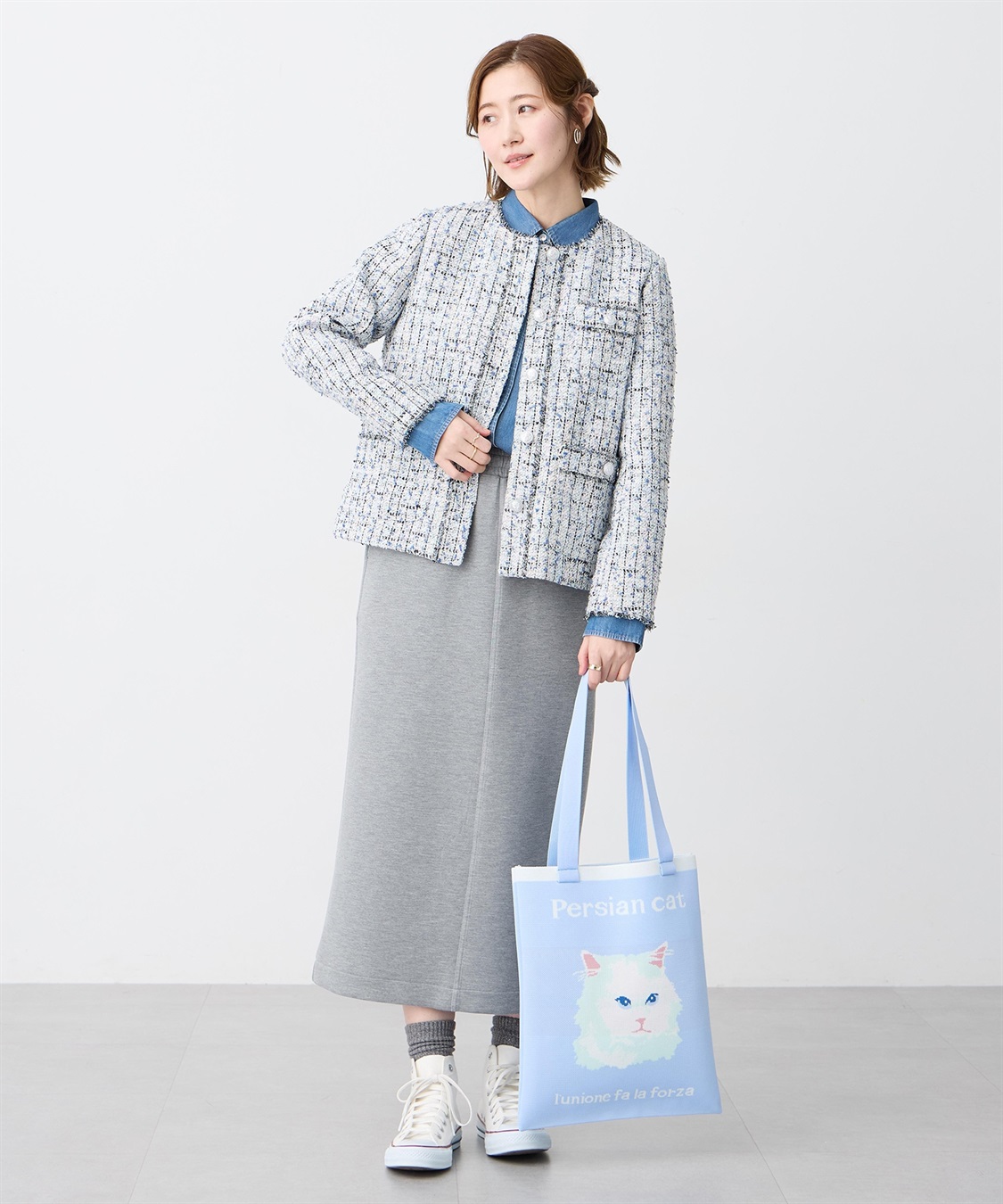 JOIN PARK 猫ニットトートバック_sub_6