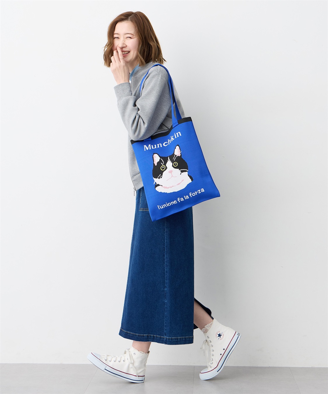 JOIN PARK 猫ニットトートバック_sub_7