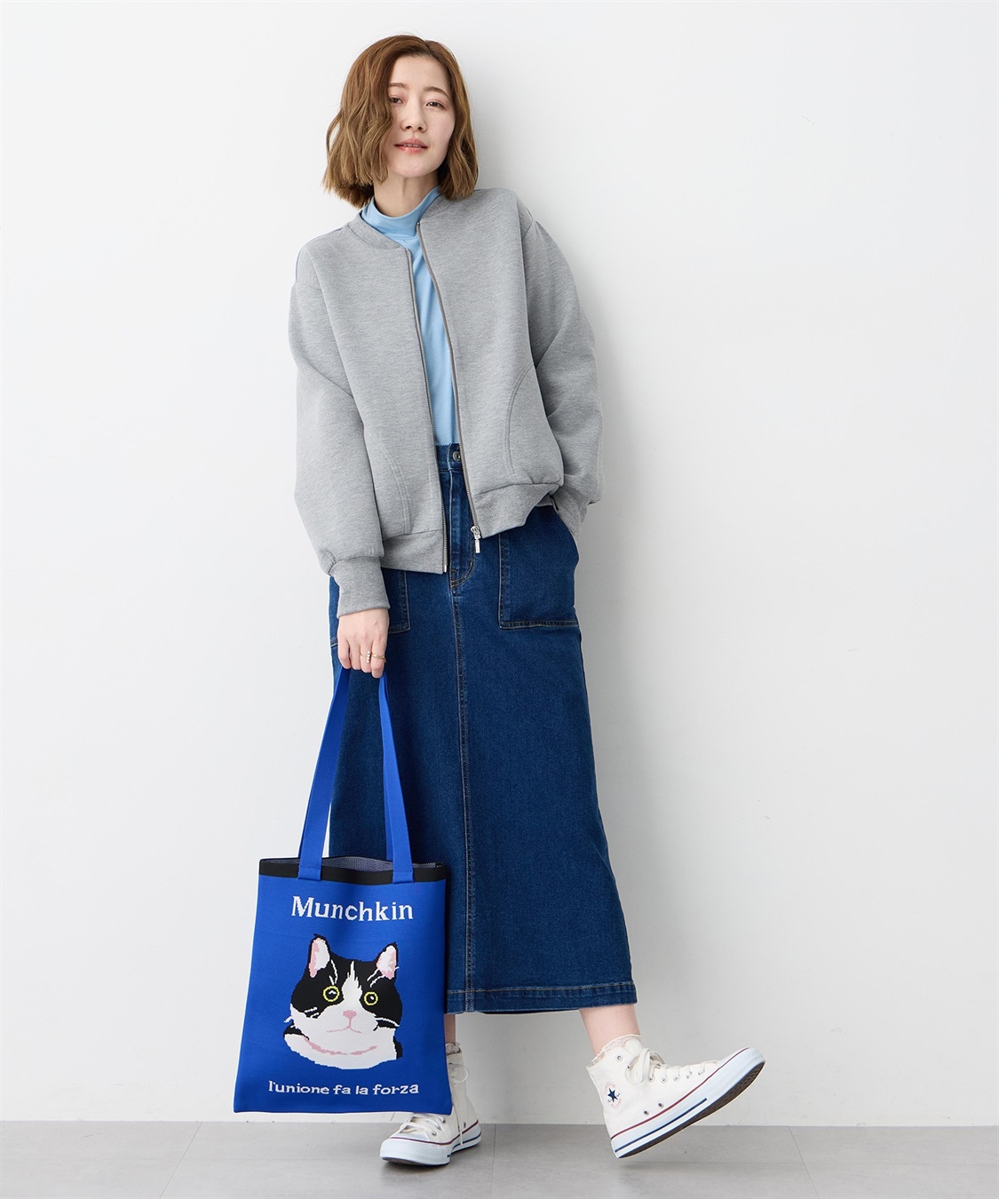 JOIN PARK 猫ニットトートバック_sub_8