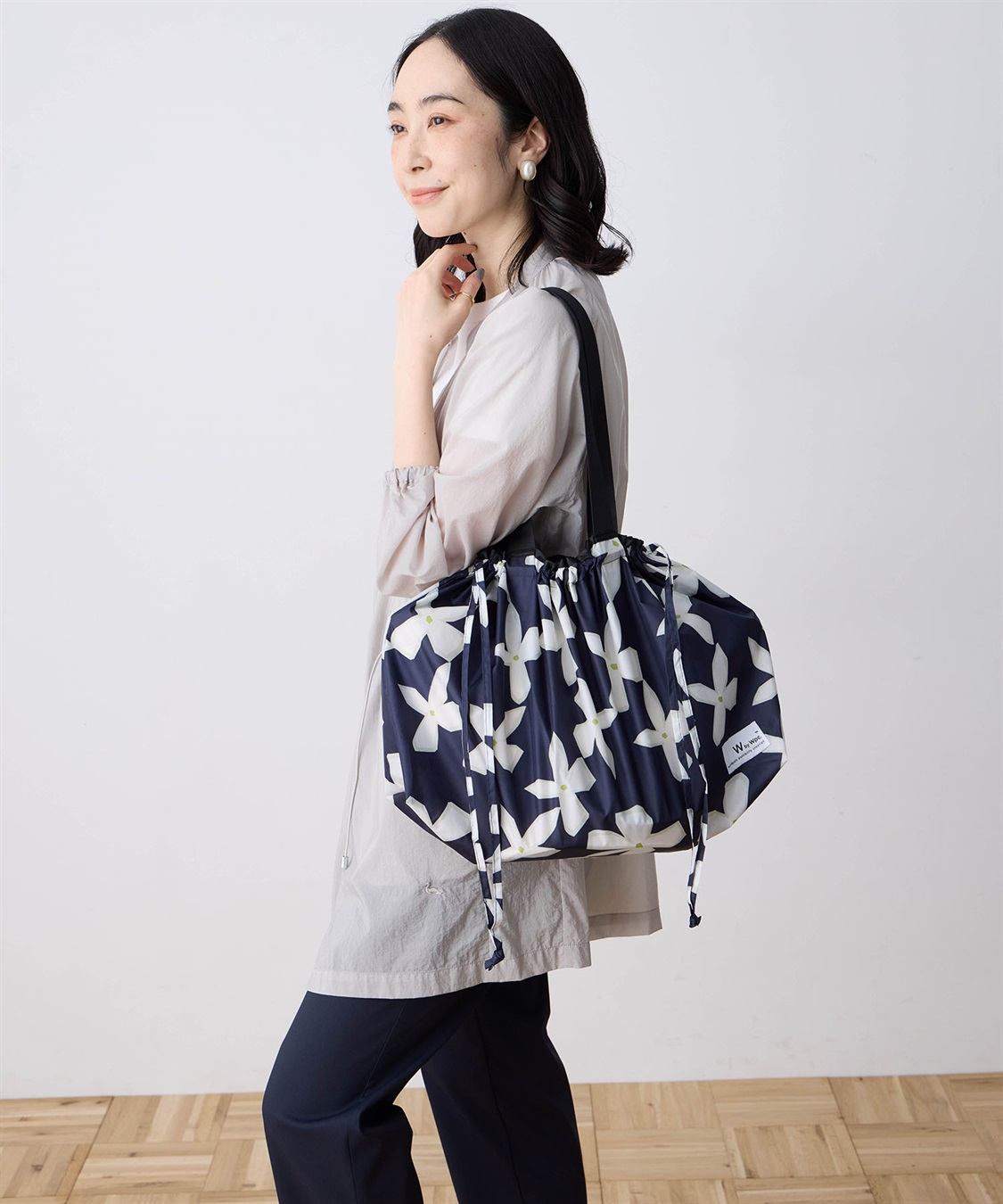 JOIN PARK 【Wpc.】パッカブルレインバッグカバー【撥水＆防水加工生地 大きい開け口 収納力バツグン エコバッグ トートバッグ サブバッグ コンパクト収納 折りたたみ】_sub_19