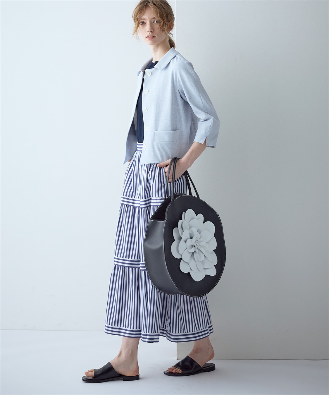 JUNKO SHIMADA 【TIME SALE】フラワーモチーフバッグ_sub_9