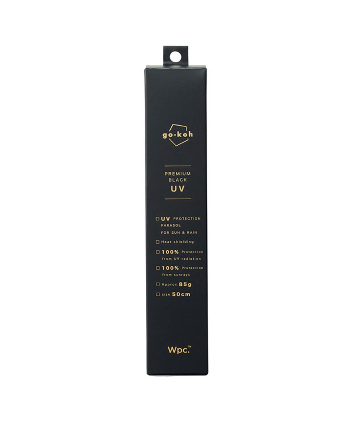 JOIN PARK 【Wpc.】go-koh ゴコウ 遮光超軽量 晴雨兼用傘 50cm【超軽量92g 完全遮光100% 最高撥水レベル 親骨50cm 大きい 手開き ユニセックス 通勤】_sub_5