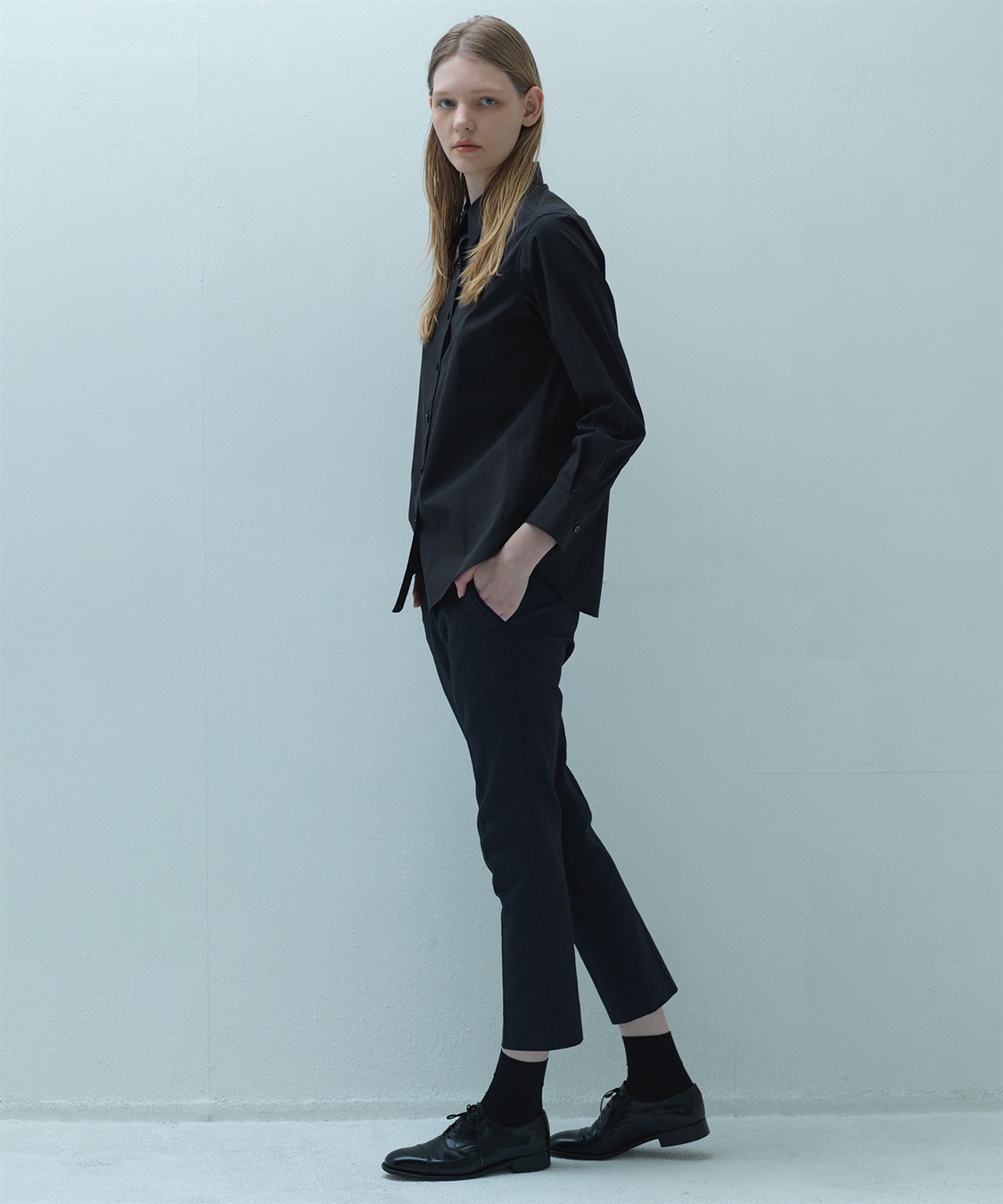49AV JUNKO SHIMADA 刺しゅう入りコットンシャツ_sub_1