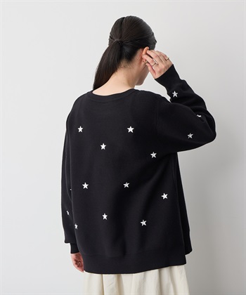 anyfee 【anyfee/プラスサイズ】星柄刺繍ニットプルオーバー_subthumb_19