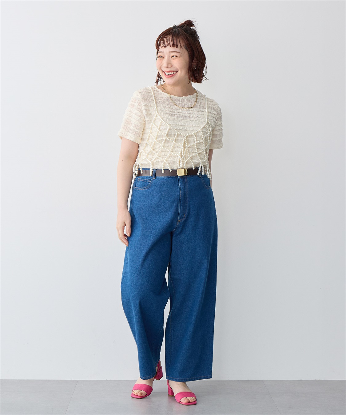 anyfee 【anyfee/大きいサイズ】パールビスチェ《新色追加》_sub_19