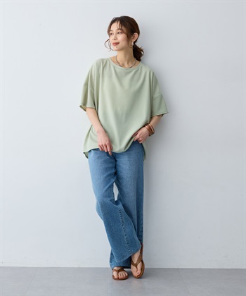 anyfee 【anyfee/大きいサイズ】バックフリルTシャツトップス_subthumb_12
