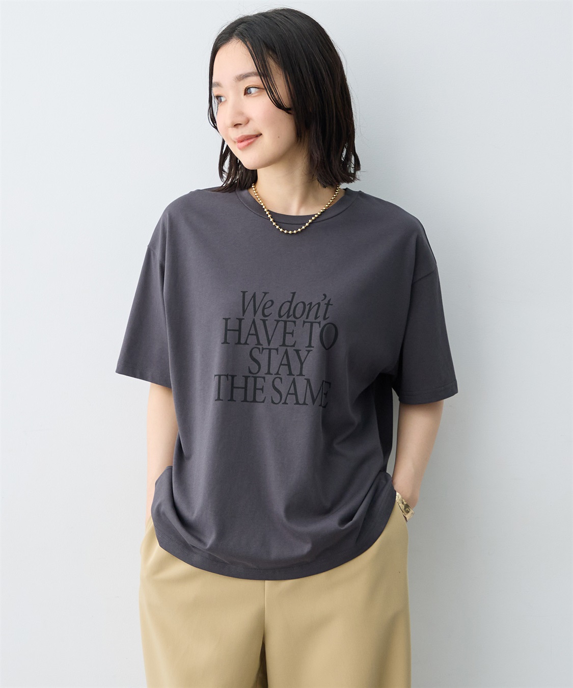 anyfee 【anyfee/大きいサイズ】選べる2柄・多機能プリント半袖Tシャツ《接触冷感・遮熱機能》_sub_3
