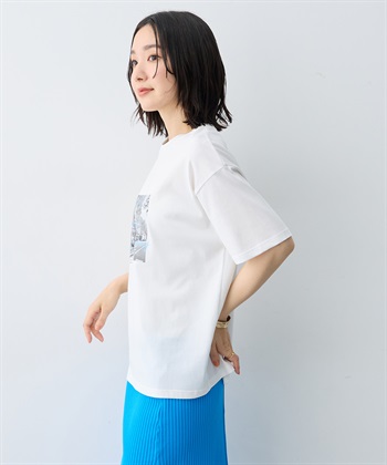 anyfee 【anyfee/大きいサイズ】選べる2柄・多機能プリント半袖Tシャツ《接触冷感・遮熱機能》_subthumb_6