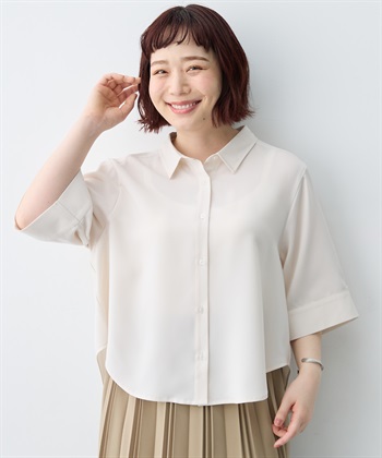 anyfee 【anyfee×HINAコラボ】サマラク2wayスリーブワイドシャツ《大きいサイズ》_subthumb_11