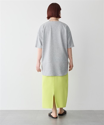 anyfee 【anyfee/大きいサイズ】着てサラなめらかポンチ素材裾ラウンドTシャツ《接触冷感・吸水速乾・UV対策》_subthumb_26