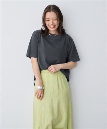 anyfee 【anyfee/プラスサイズ】接触冷感・ボートネックTシャツ_subthumb_9
