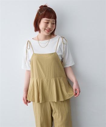 anyfee 【anyfee/大きいサイズ】着てサラ汗じみ防止ボートネックTシャツ《接触冷感・吸水速乾》（2026SS）_subthumb_18