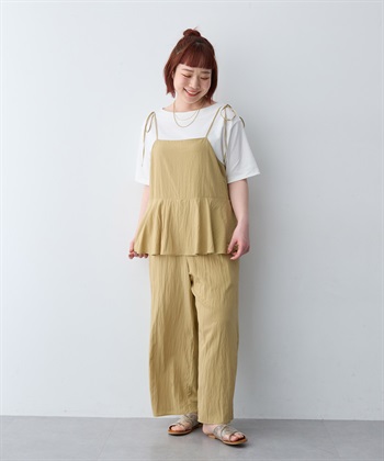 anyfee 【anyfee/大きいサイズ】着てサラ汗じみ防止ボートネックTシャツ《接触冷感・吸水速乾》（2026SS）_subthumb_20