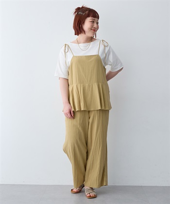 anyfee 【anyfee/大きいサイズ】着てサラ汗じみ防止ボートネックTシャツ《接触冷感・吸水速乾》（2026SS）_subthumb_21