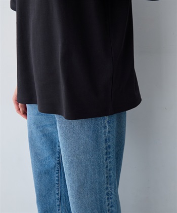 anyfee 【anyfee/大きいサイズ】着てサラ汗じみ防止クロスネックトップス/半袖Tシャツ《接触冷感・吸水速乾・UVカット》_subthumb_10