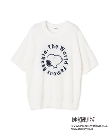 chara station 【PEANUTS/ピーナッツ】もちふわsleepソフトエアニット半袖トップスルームウェア◆別注◆上下別売り_subthumb_25
