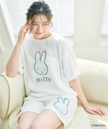 chara station 【miffy/ミッフィー】もちふわsleepソフトエアニット半袖トップスルームウェア◆別注◆上下別売り_subthumb_13
