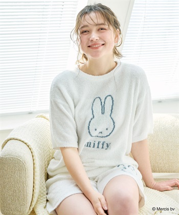 chara station 【miffy/ミッフィー】もちふわsleepソフトエアニット半袖トップスルームウェア◆別注◆上下別売り_subthumb_15